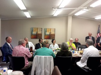 Gov. Bentley at  Russellville Hospital